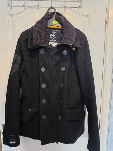 Mans superdry navy label - superdry,