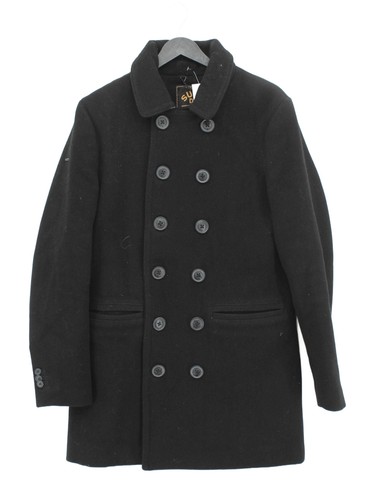Superdry men coat black - coat,