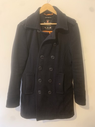 Superdry wool jacket size - superdry,
