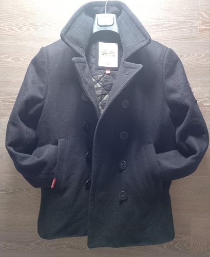 Superdry pea coat - pea,