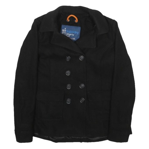 Superdry womens black wool - womens,