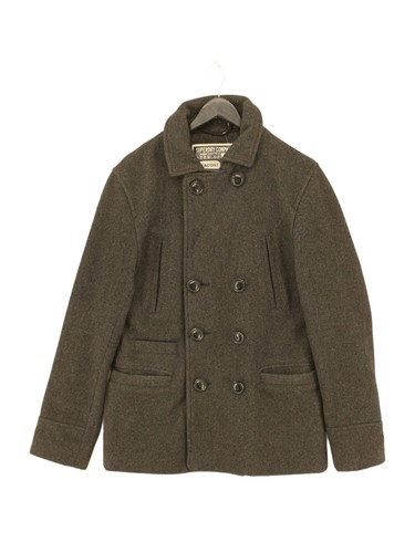 Superdry men coat grey - superdry,