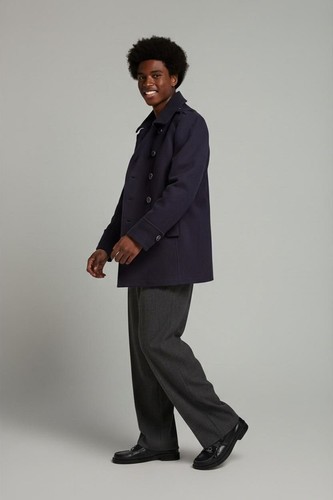 Superdry limited navy pea - superdry, coat