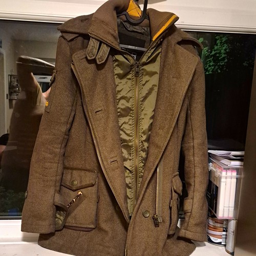 Superdry regiment coat - coat, green