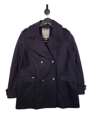 Superdry pea coat - superdry, size