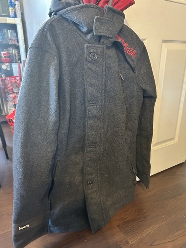 Mens superdry grey winter - superdry,