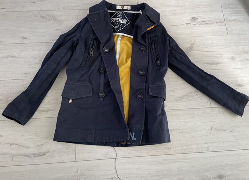 Superdry navy label mens pea - mens,