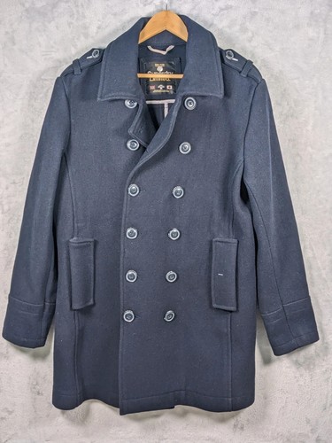 Superdry pea coat - pea, 2xl