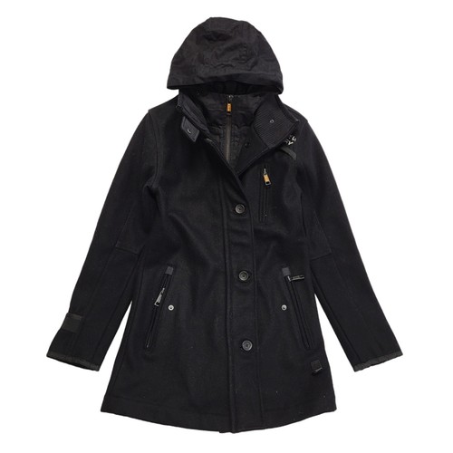 Superdry pea trench black - pea,