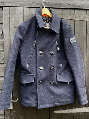 Superdry navy label wool - superdry,